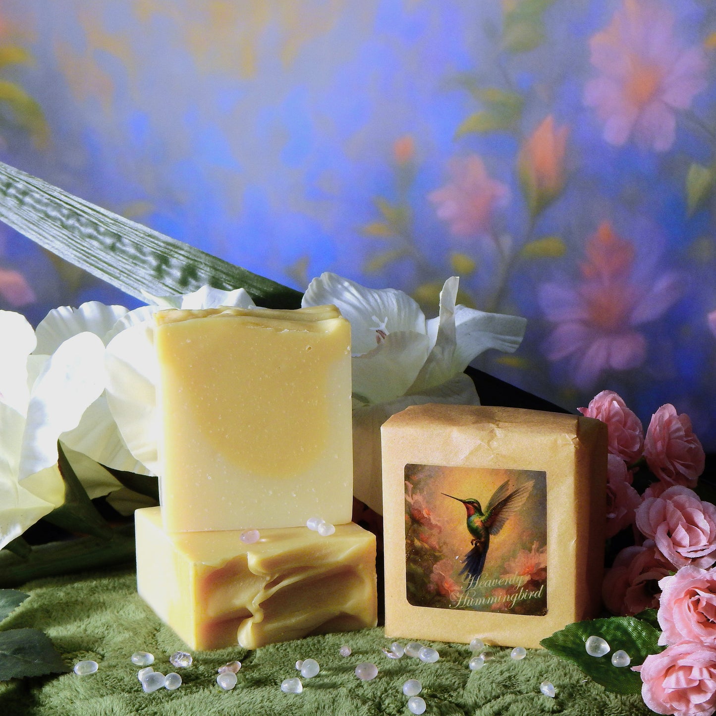 Heavenly Hummingbird – Honeysuckle & Jasmine Oat Milk Soap