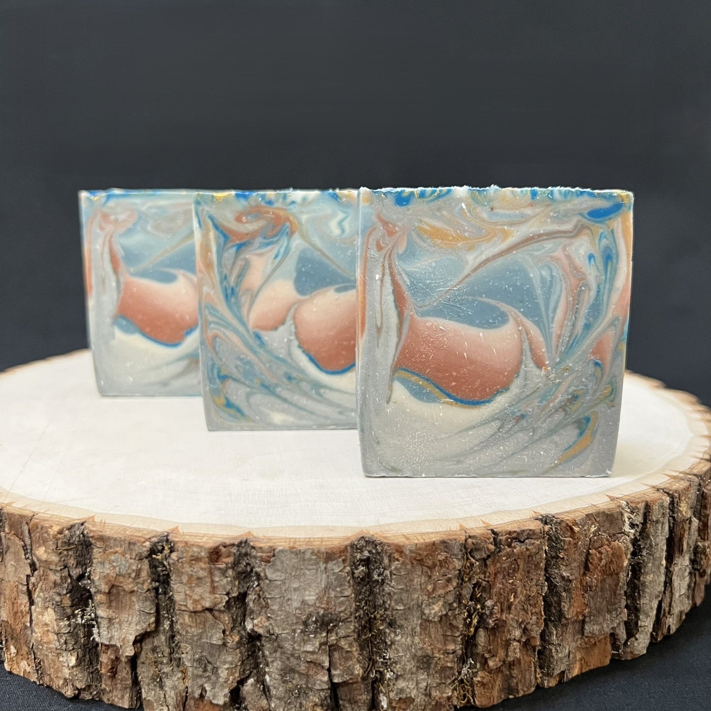 Grizzly the Grey – Leather & Sandalwood Charcoal & Goat Milk Soap