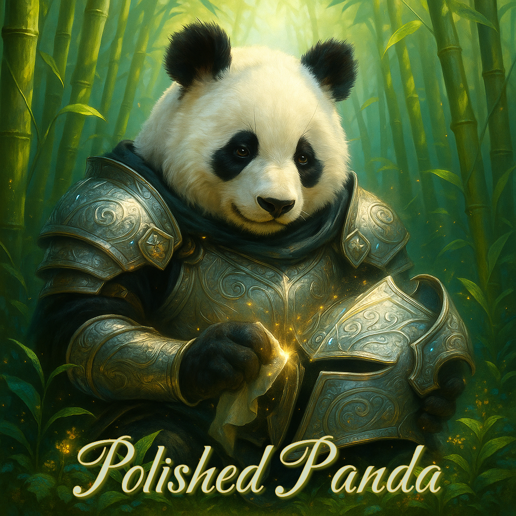 Polished Panda – Bamboo & Teakwood Goat Milk Soap